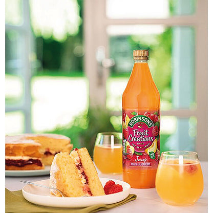 Robinsons Fruit Creations Peach & Raspberry Squash, 1 Litre