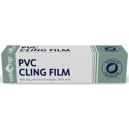 Caterwrap Cling Film in Cutter Box, 30cm x 300m