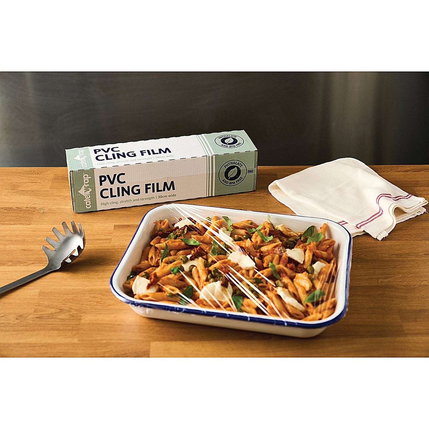 Caterwrap Cling Film in Cutter Box, 30cm x 300m