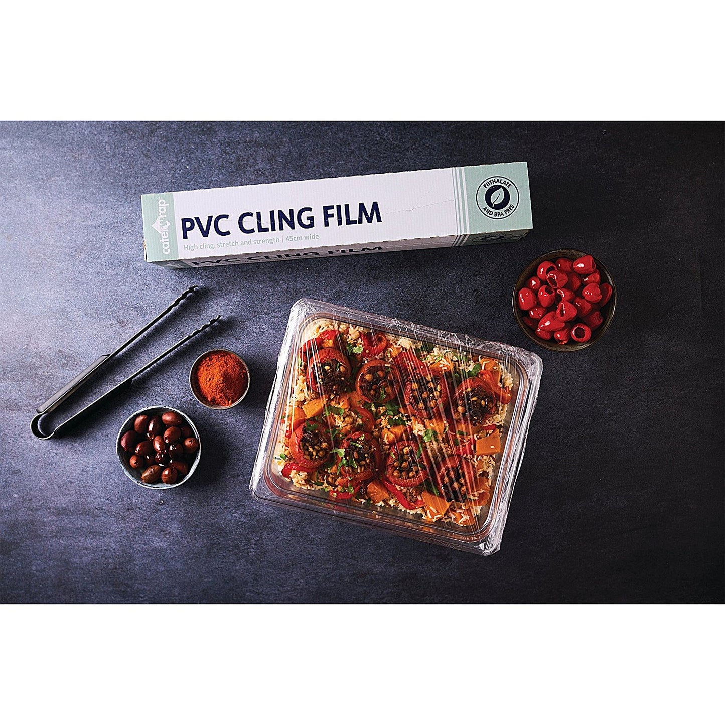 Caterwrap Cling Film Cutter Box, 45cm x 300m
