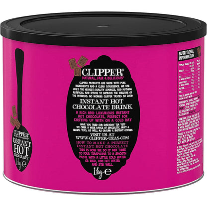 Clipper Instant Hot Chocolate, 1kg