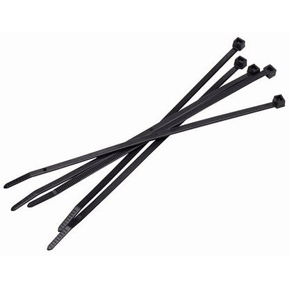 Avery Dennison Cable Ties, 140mmx3.6mm, Black, Pack of 100