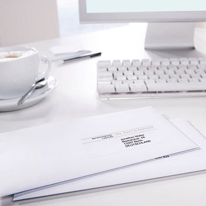 Avery J8163-25 Inkjet Labels, 14 Per Sheet, 99.1x38.1mm, White, 350 Labels