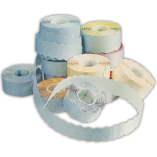 Avery Dennison Labels for Labelling Gun, 1-Line, Removable, White, 12x26mm, 1500 per Roll, Pack of 10