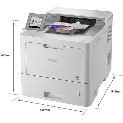 Brother HL-L9430CDN A4 Wired Colour Laser Printer, White