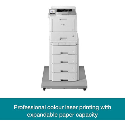 Brother HL-L9430CDN A4 Wired Colour Laser Printer, White