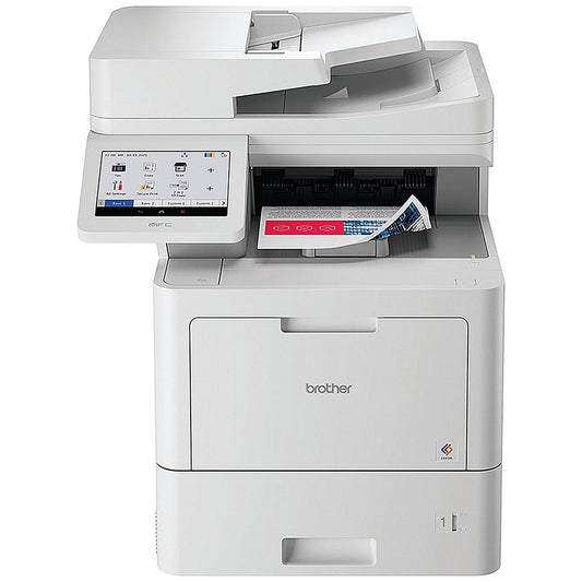 Brother MFC-L9635CDN A4 4-in-1 Wireless Colour Laser Printer, White