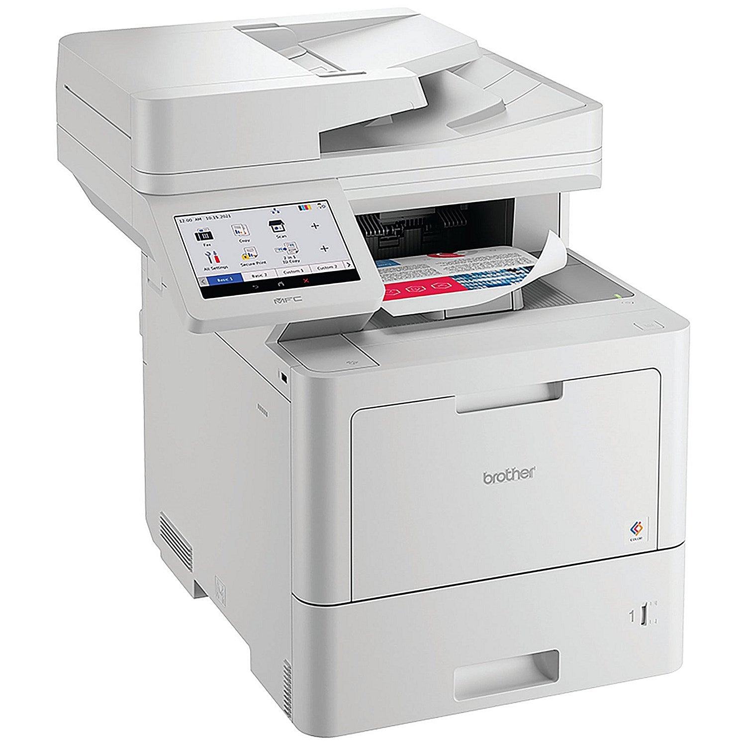 Brother MFC-L9635CDN A4 4-in-1 Wireless Colour Laser Printer, White Easy2Order : BA21651
