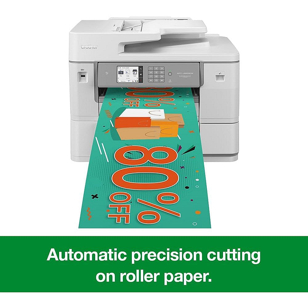 Brother MFC-J6959DW Professional A3 Wireless All-In-One Inkjet Printer, White