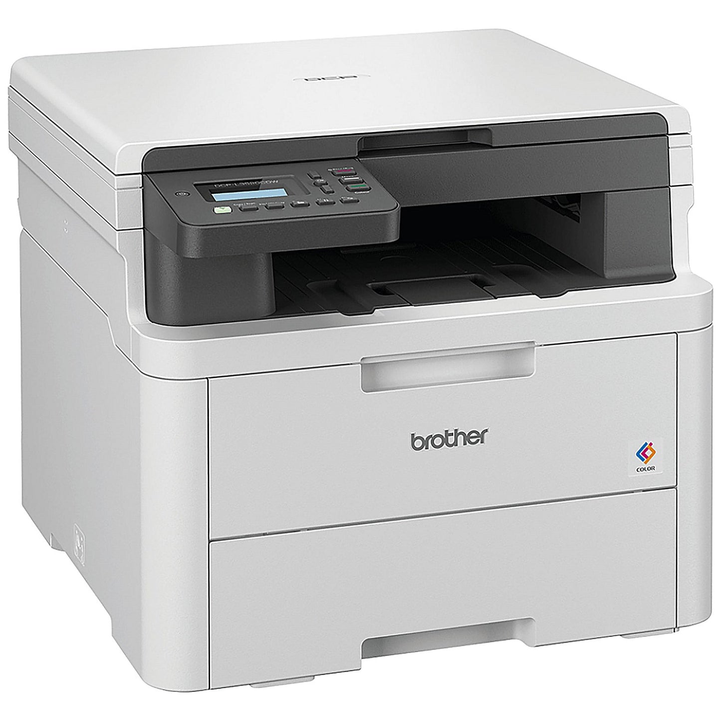 Brother DCP-L3520CDW A4 Wireless 3-In-1 Colour Laser Printer, White