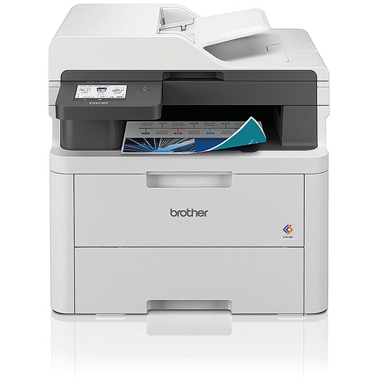 Brother DCP-L3560CDW A4 Wireless 3-In-1 Colour Laser Printer, White