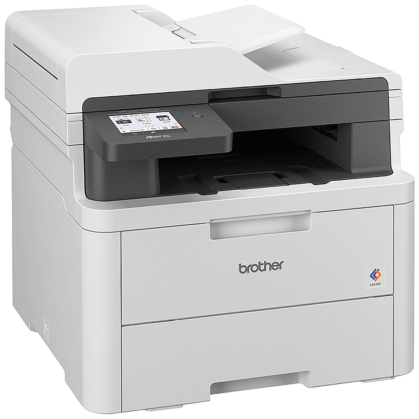Brother MFC-L3740CDW A4 Wireless All-In-One Colour Laser Printer, White
