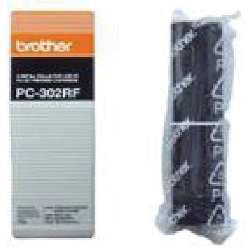 Brother Black Thermal Transfer Film Ribbon (Pack of 2) PC302RF
