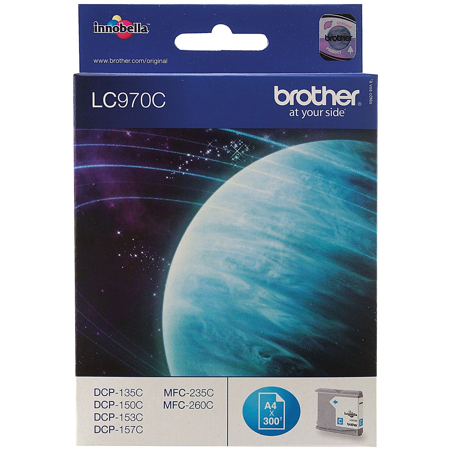 Brother LC970C Cyan Inkjet Cartridge