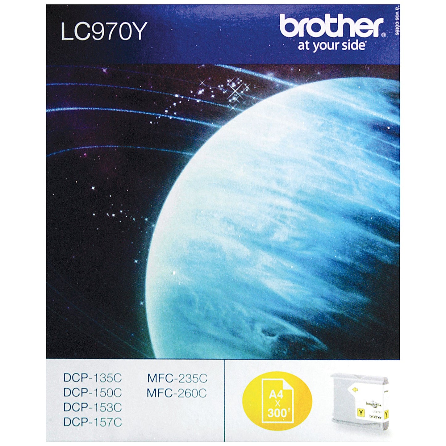 Brother LC970Y Yellow Inkjet Cartridge