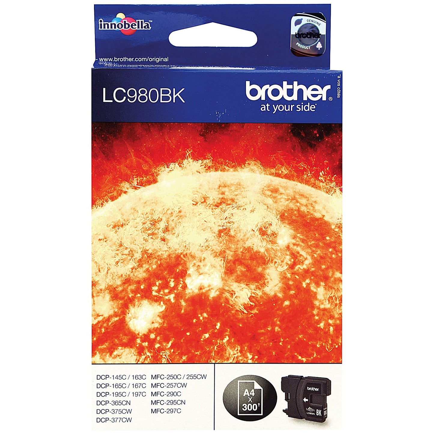 Brother LC980BK Black Inkjet Cartridge