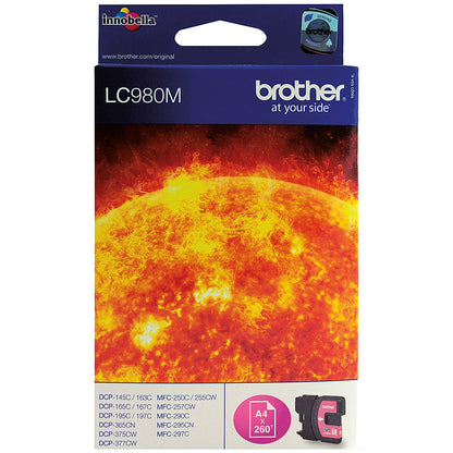 Brother LC980M Inkjet Cartridge Magenta LC980M