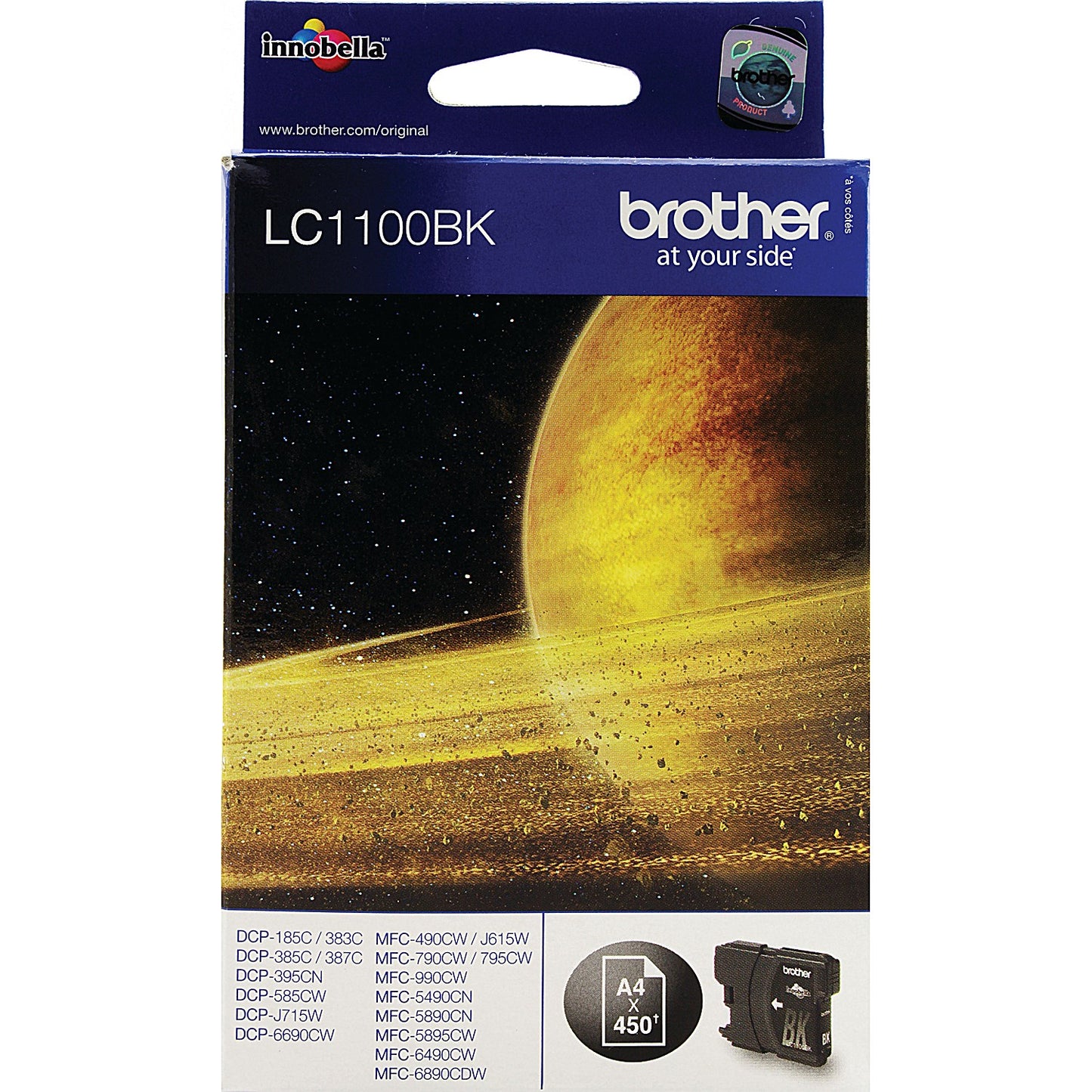 Brother LC1100BK Black Inkjet Cartridge