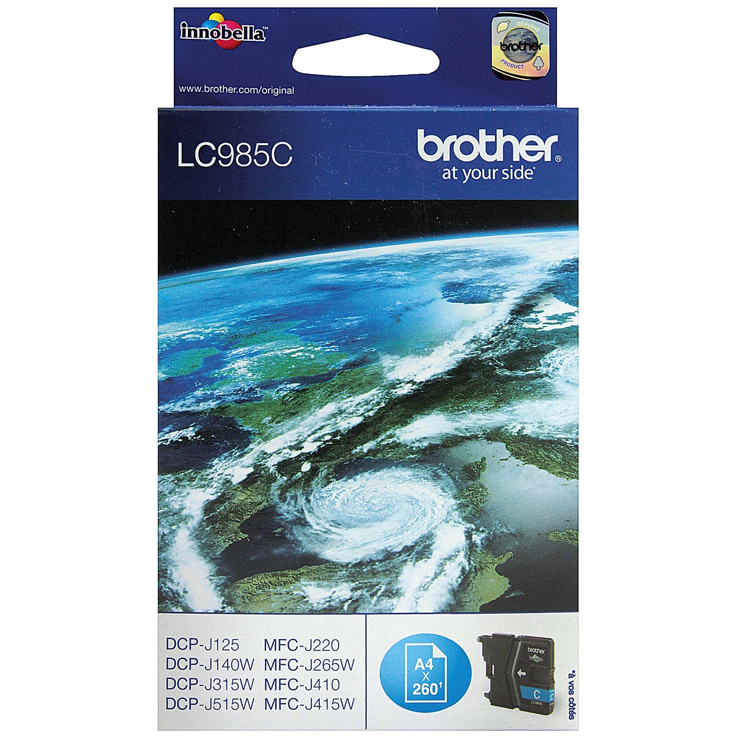 Brother LC985C Cyan Inkjet Cartridge
