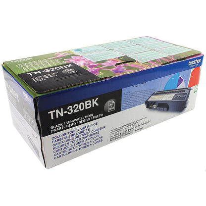Brother TN320BK Black Laser Toner Cartridge