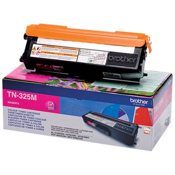 Brother TN325M Magenta Laser Toner Cartridge