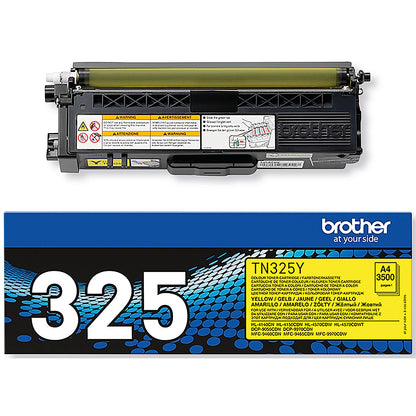 Brother TN325Y Yellow Laser Toner Cartridge