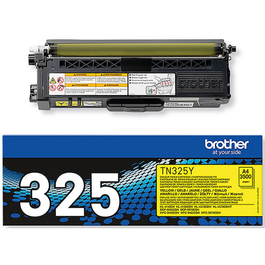 Brother TN325Y Yellow Laser Toner Cartridge
