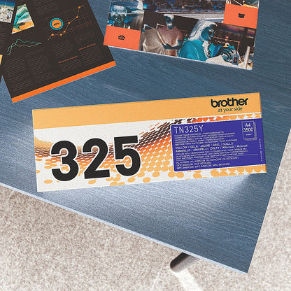 Brother TN325Y Yellow Laser Toner Cartridge