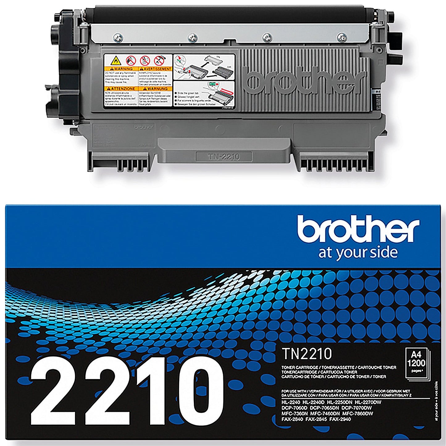 Brother TN2210 Black Laser Toner Cartridge