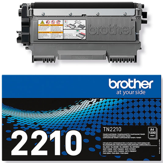 Brother TN2210 Black Laser Toner Cartridge