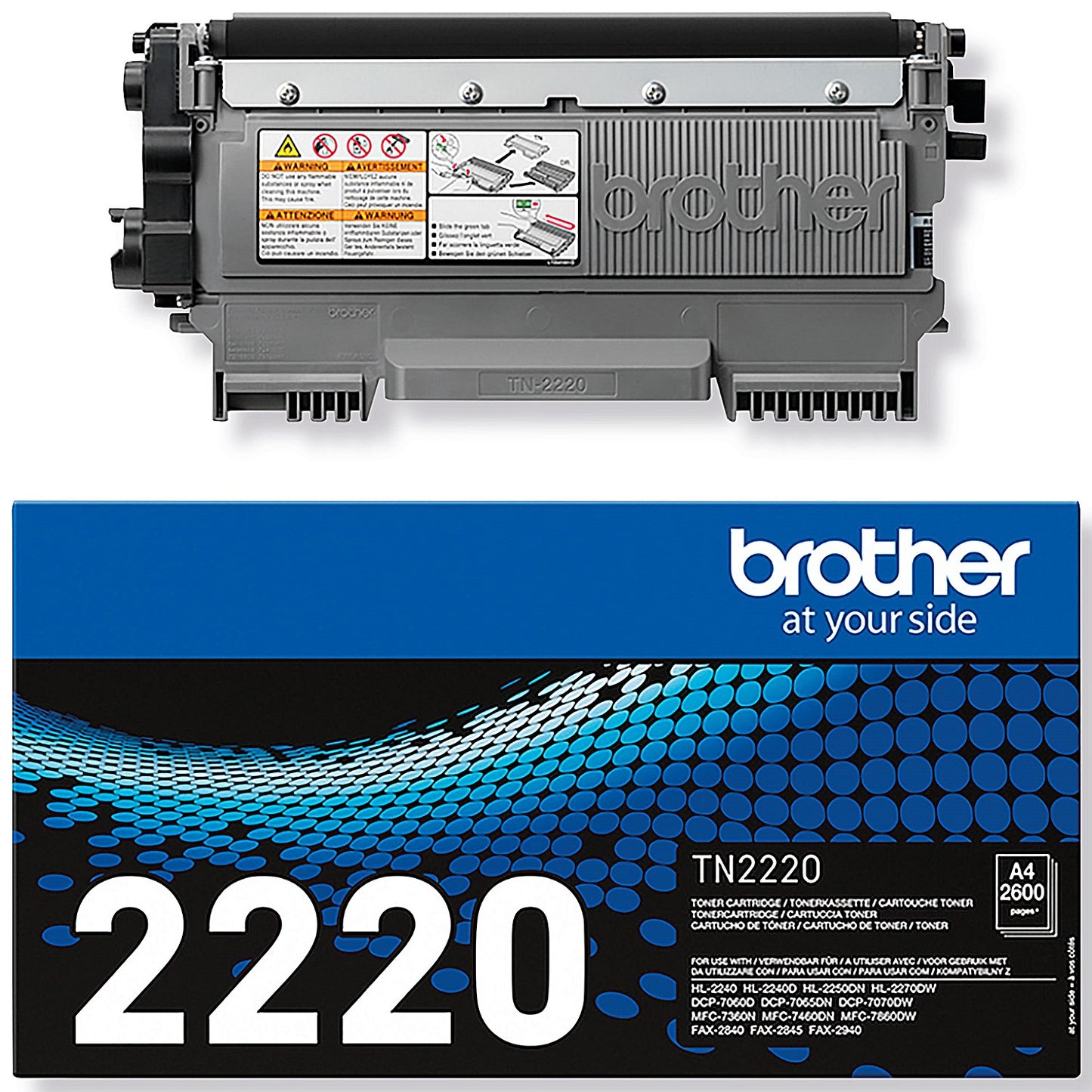 Brother TN2220 Black Laser Toner Cartridge