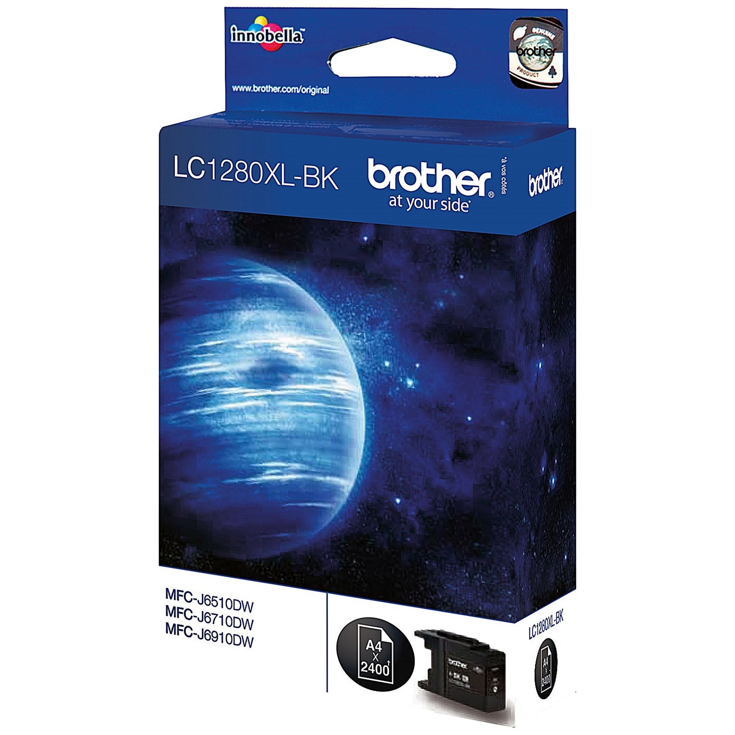 Brother LC1280XLBK Black High Yield Inkjet Cartridge