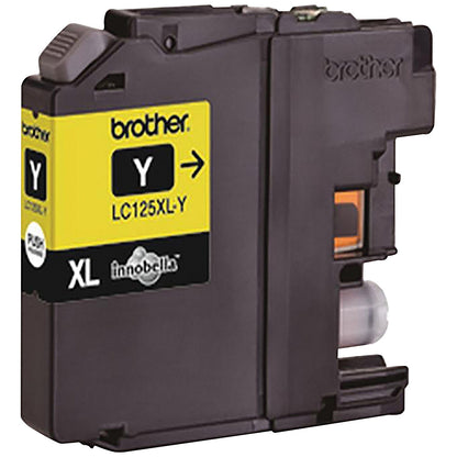 Brother LC125XLY Yellow High Yield Inkjet Cartridge