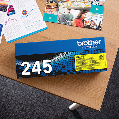 Brother TN245Y Yellow Laser Toner Cartridge