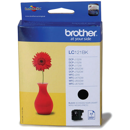 Brother LC121BK Black Inkjet Cartridge