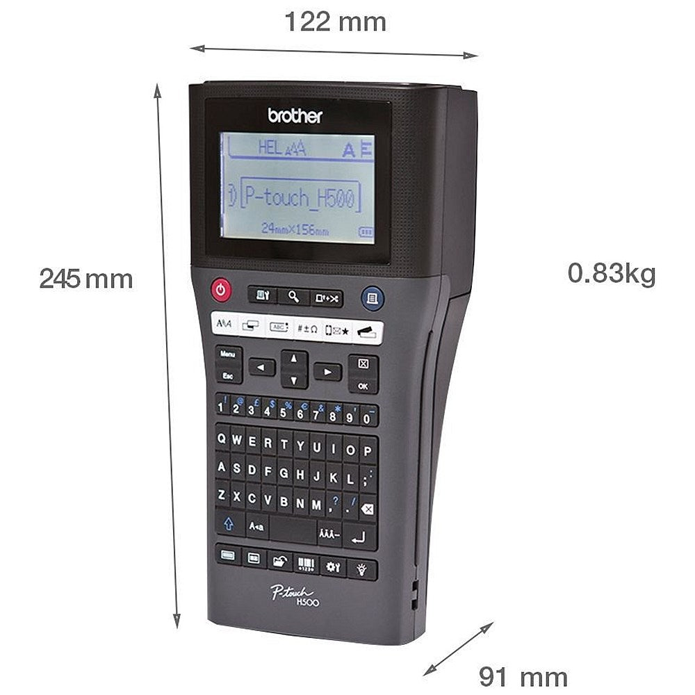 Brother PT-H500 Professional Label Printer, Handheld