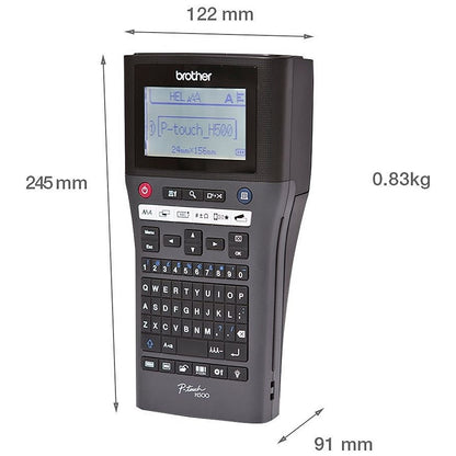 Brother PT-H500 Professional Label Printer, Handheld