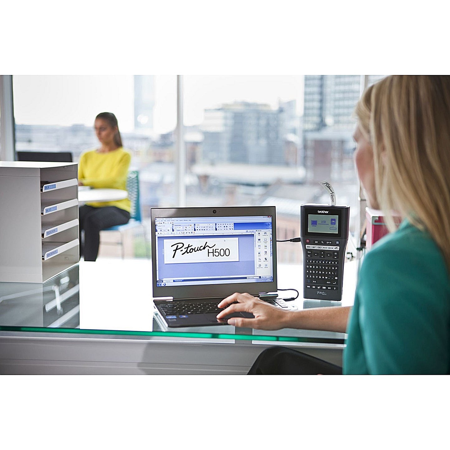 Brother PT-H500 Professional Label Printer, Handheld