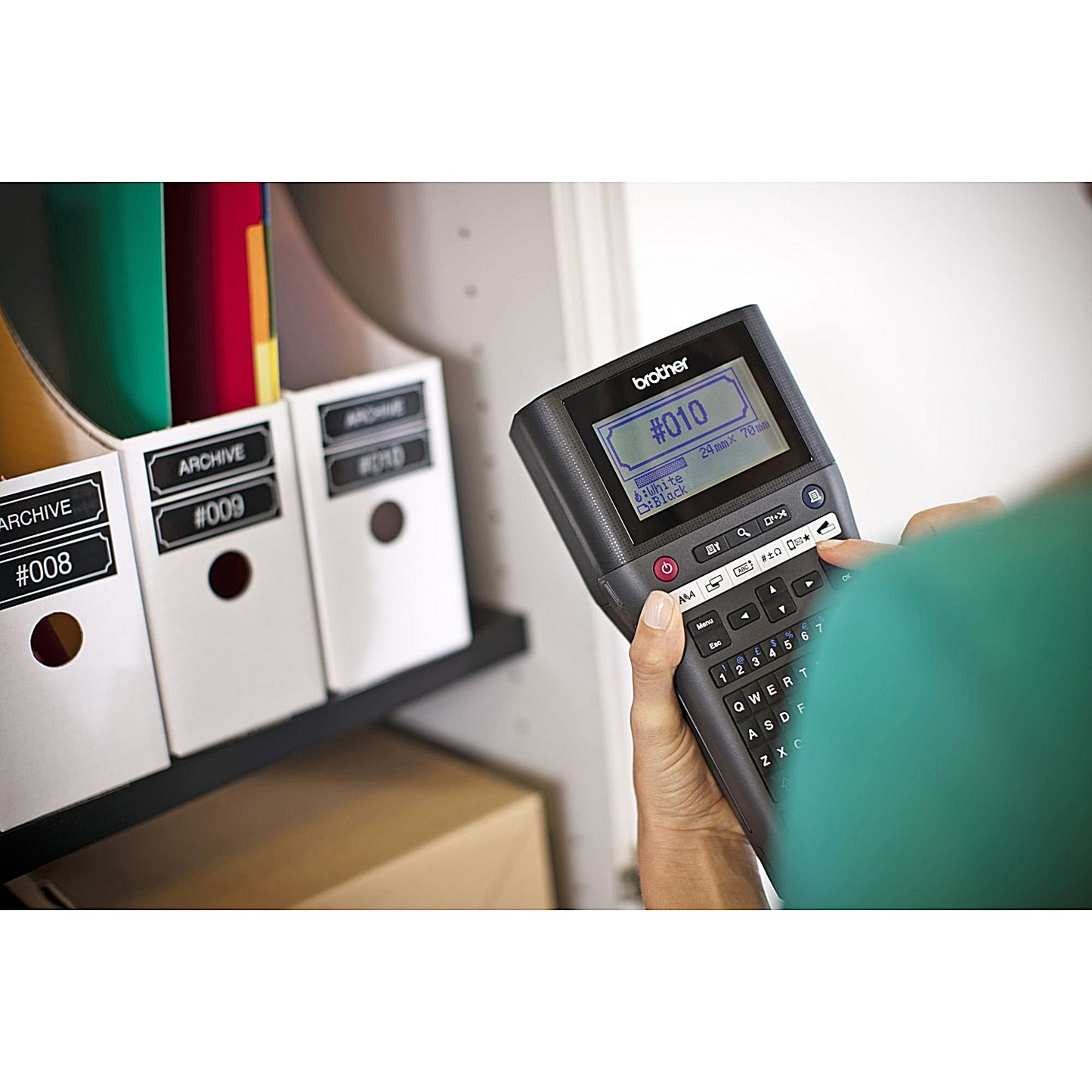 Brother PT-H500 Professional Label Printer, Handheld