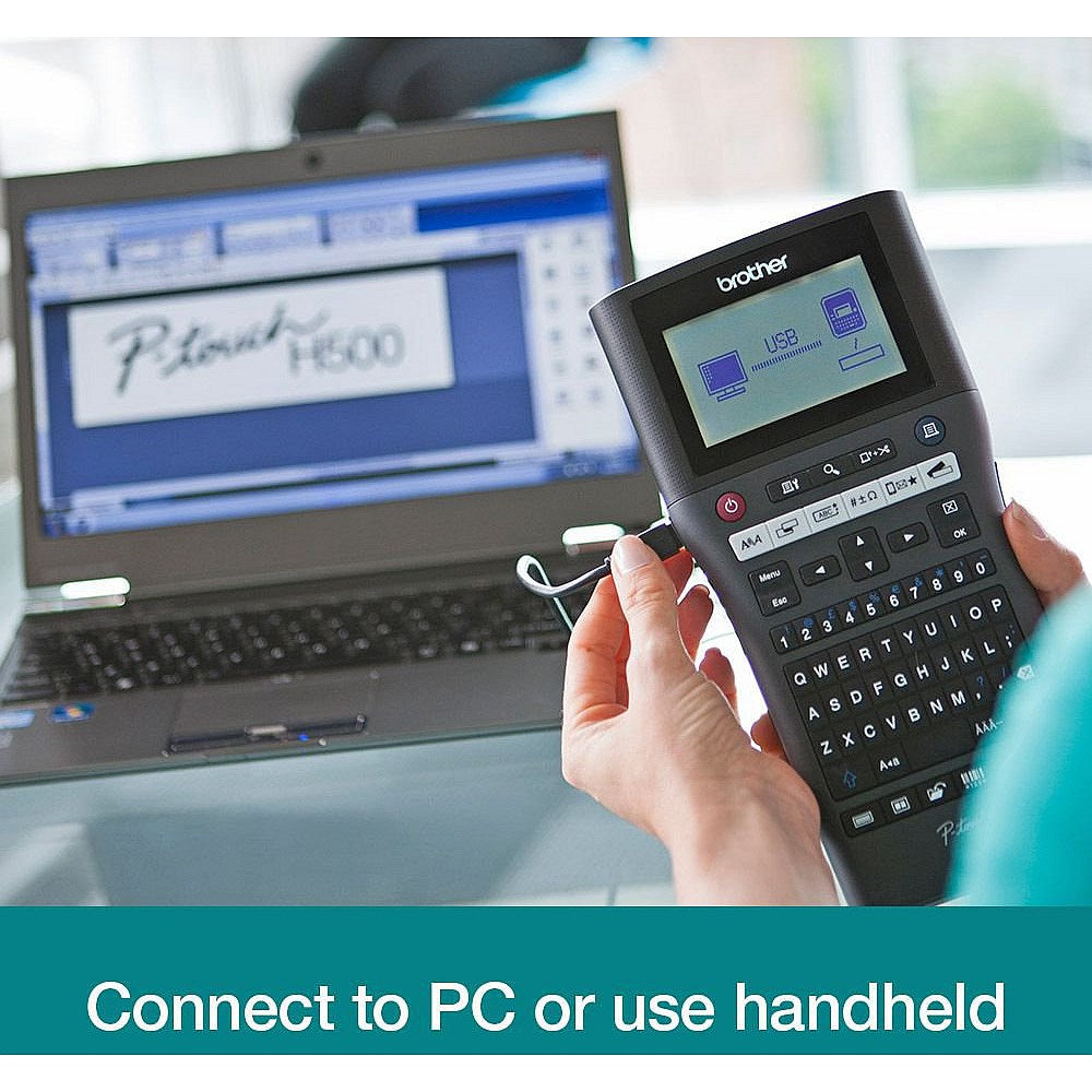 Brother PT-H500 Professional Label Printer, Handheld