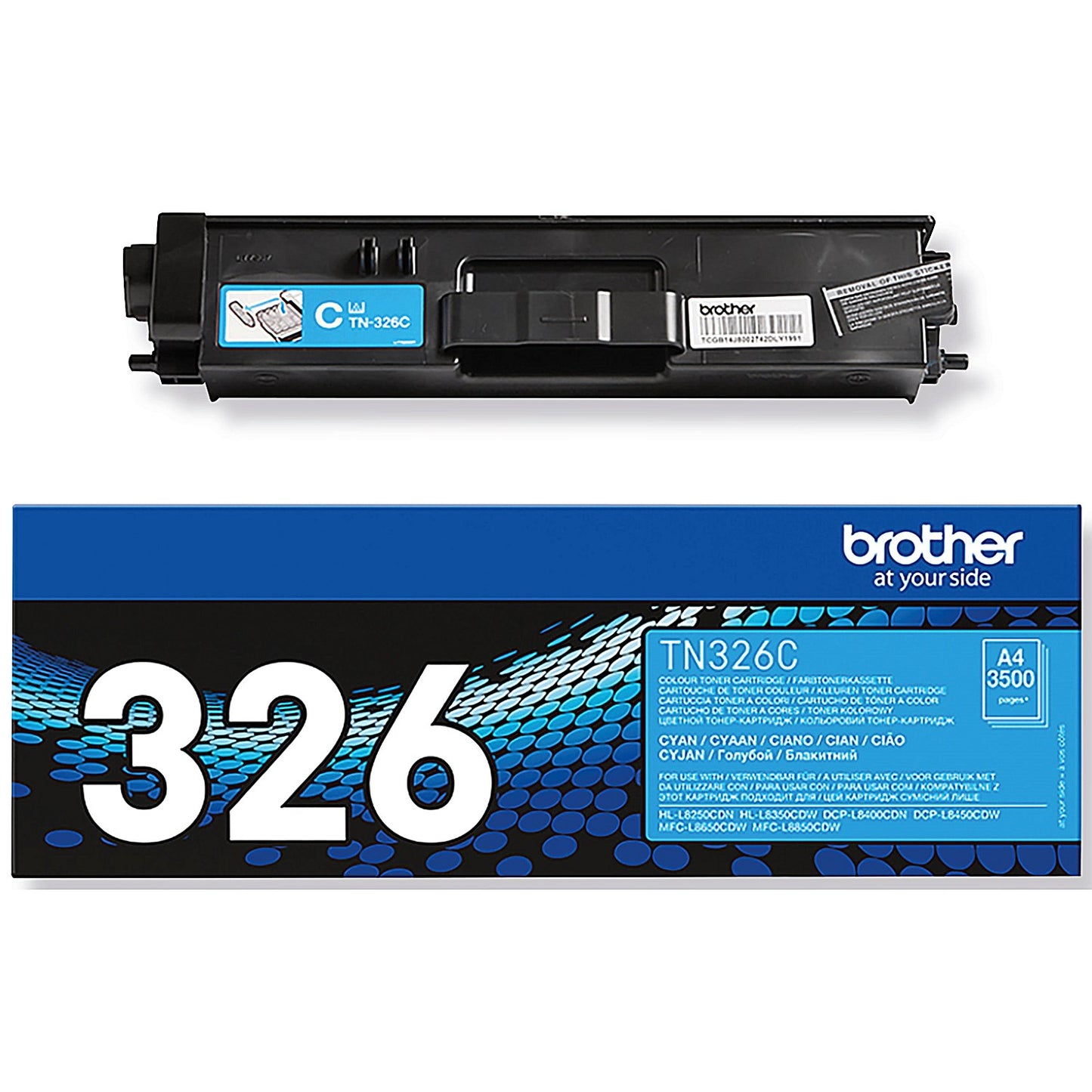 Brother TN326C Cyan High Yield Laser Toner Cartridge