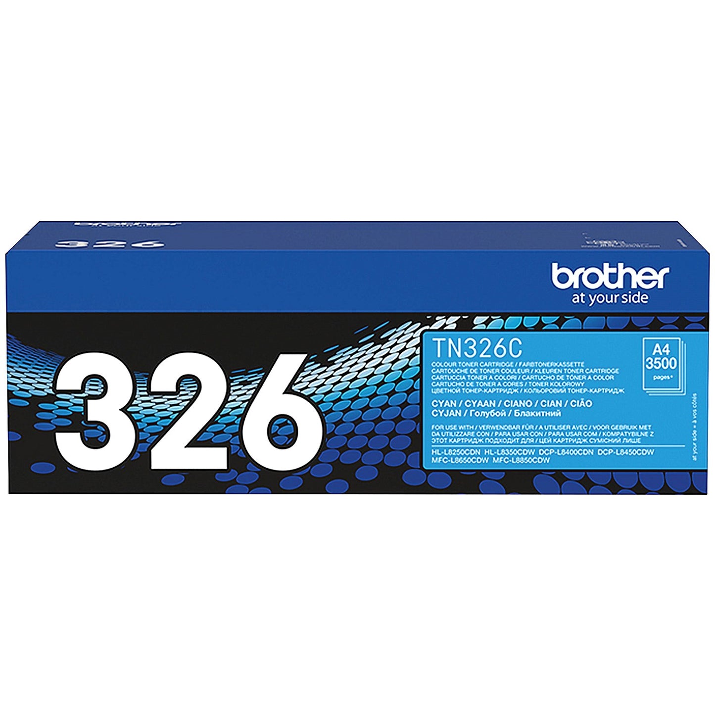 Brother TN326C Cyan High Yield Laser Toner Cartridge