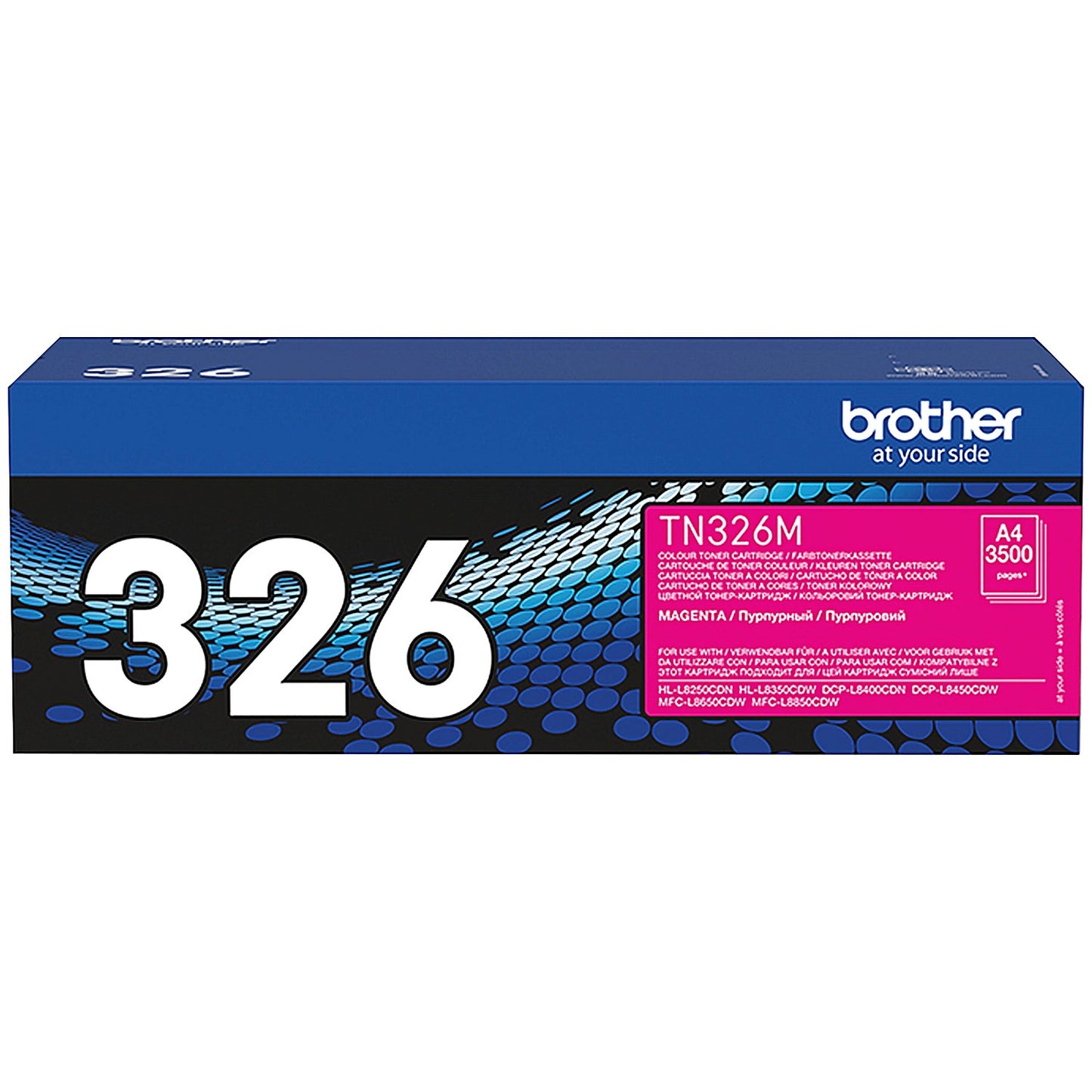 Brother TN326M Magenta High Yield Laser Toner Cartridge