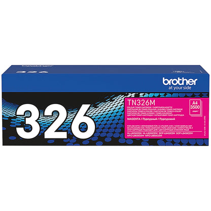 Brother TN326M Magenta High Yield Laser Toner Cartridge