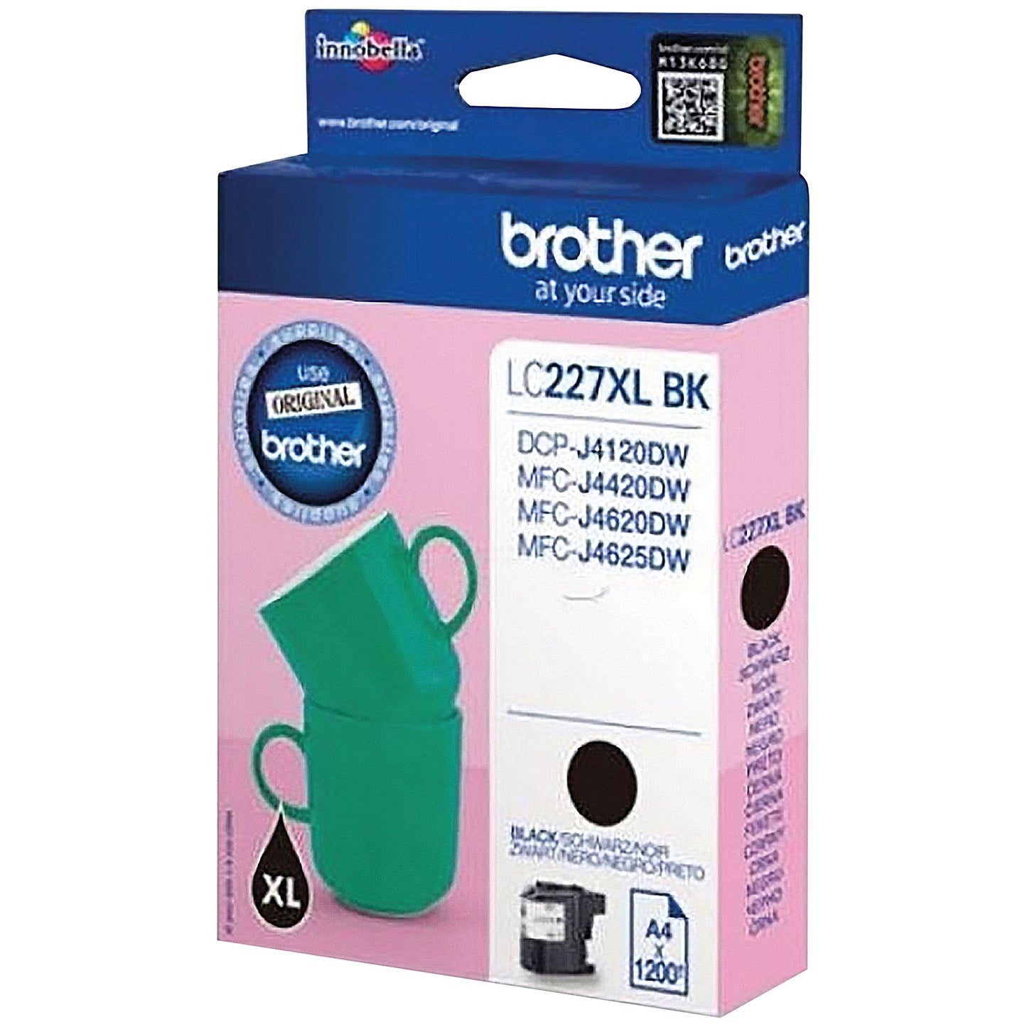 Brother LC227XLBK Black High Yield Inkjet Cartridge