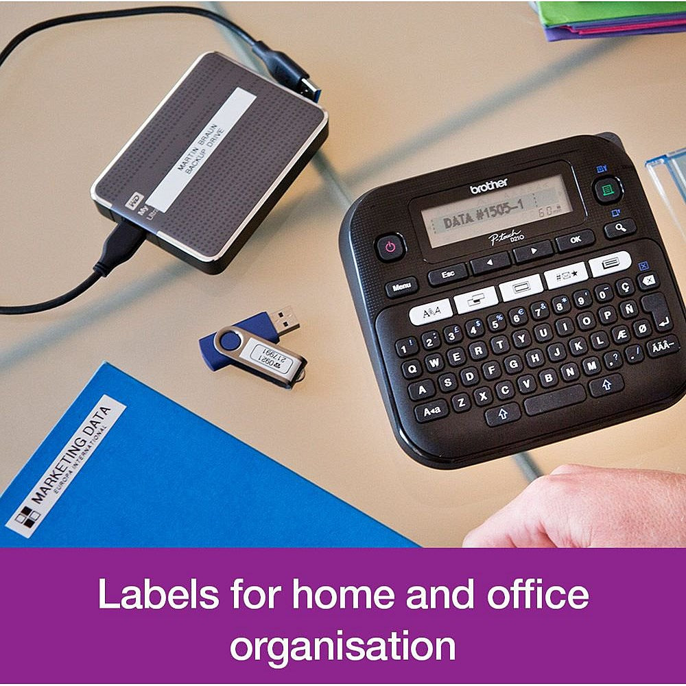 Brother P-Touch PT-D210VP Label Printer, Desktop