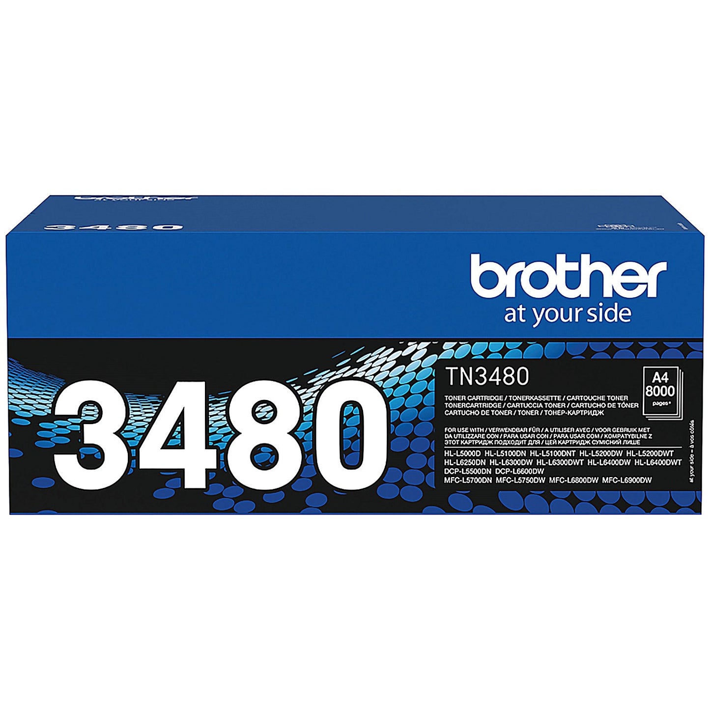 Brother TN3480 Black High Yield Laser Toner Cartridge