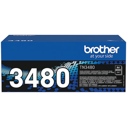 Brother TN3480 Black High Yield Laser Toner Cartridge