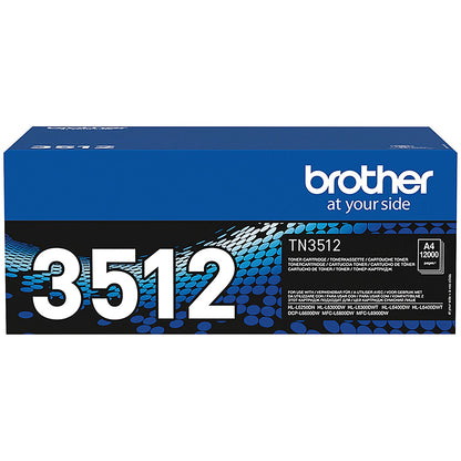 Brother TN3512 Black Extra High Yield Laser Toner Cartridge