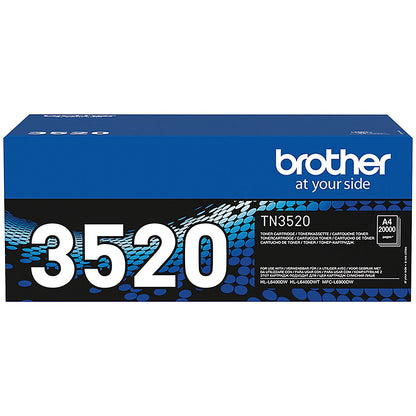 Brother TN3520 Black Ultra High Yield Laser Toner Cartridge